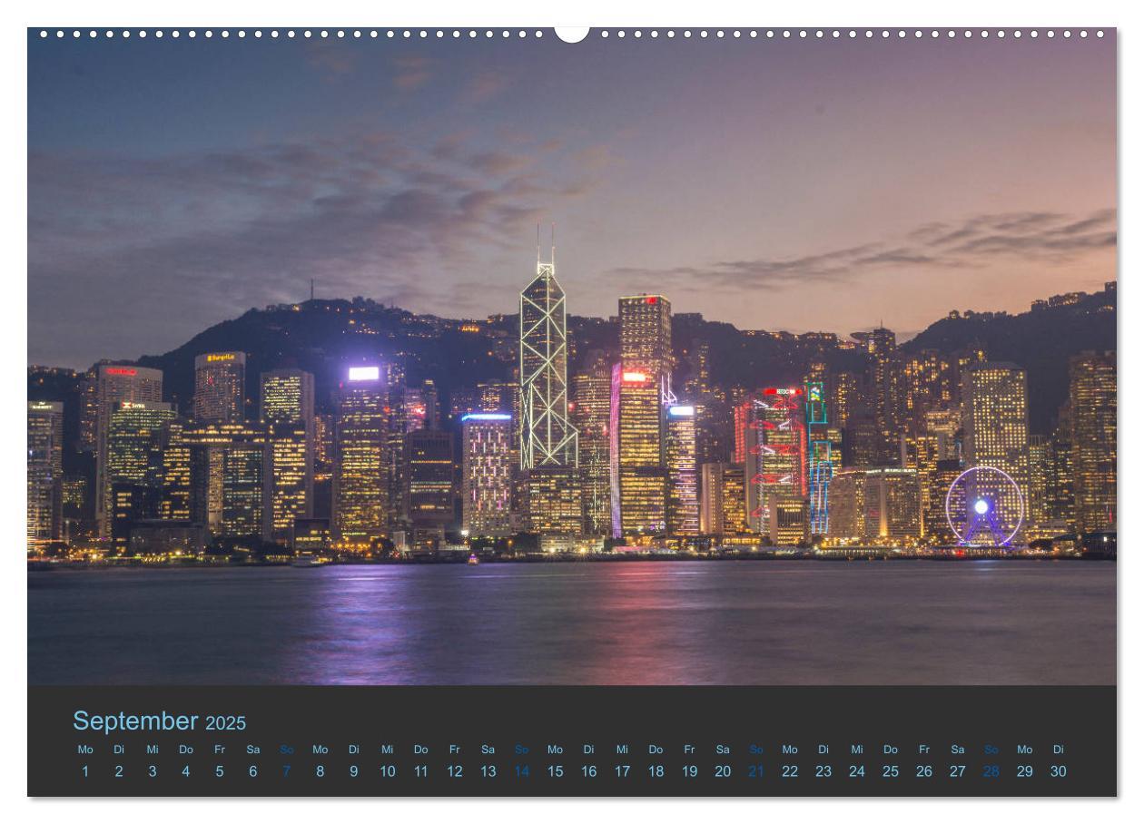 Bild: 9783435386468 | Hong Kong - Skylines (Wandkalender 2025 DIN A2 quer), CALVENDO...