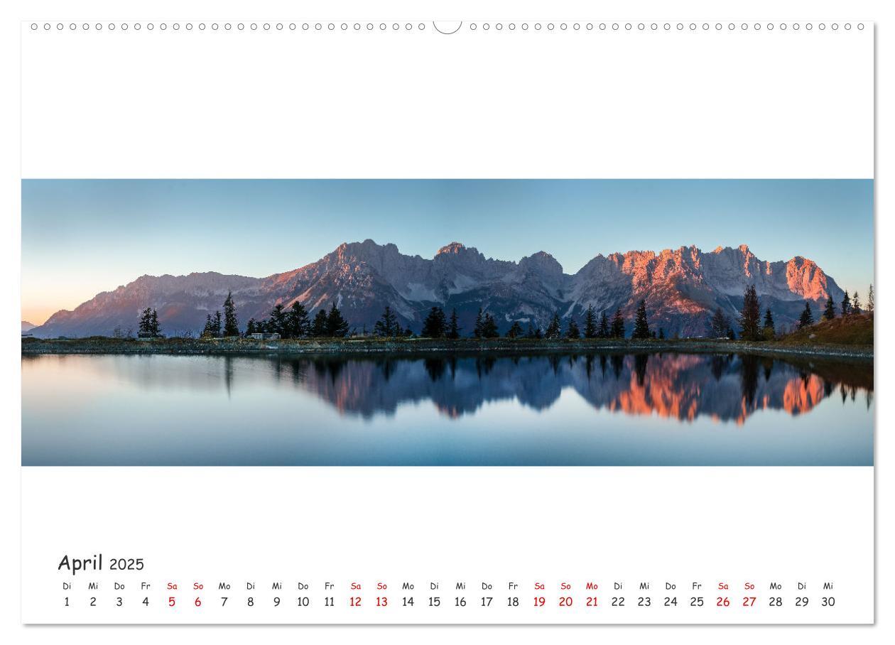 Bild: 9783383988042 | Wilder Kaiser Panorama 2025 (Wandkalender 2025 DIN A2 quer),...