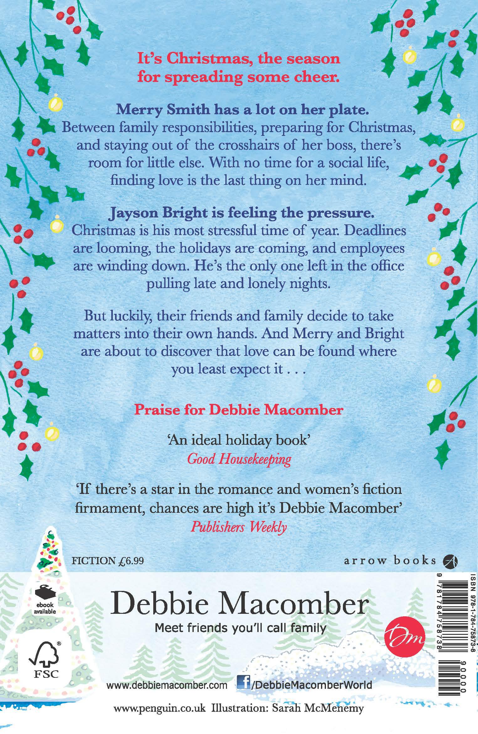 Rückseite: 9781784758738 | Merry and Bright | A Christmas Novel | Debbie Macomber | Taschenbuch