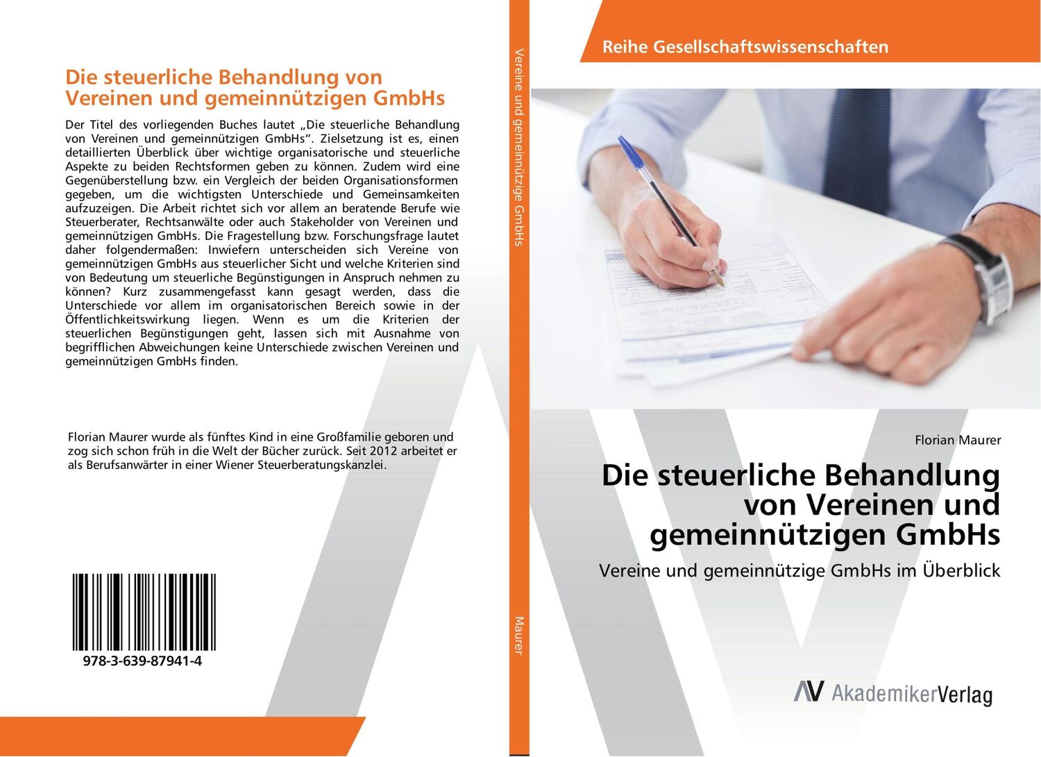 Cover: 9783639879414 | Die steuerliche Behandlung von Vereinen und gemeinnützigen GmbHs