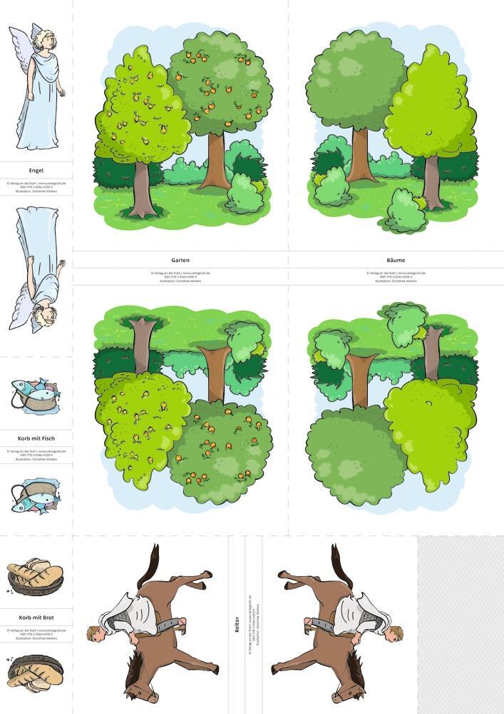 Bild: 9783834660589 | Fix und fertige Bodenbilder zu Bibelgeschichten | Aline Kurt | Buch