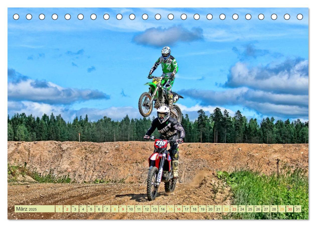 Bild: 9783435470969 | Motocross - so cool (Tischkalender 2025 DIN A5 quer), CALVENDO...