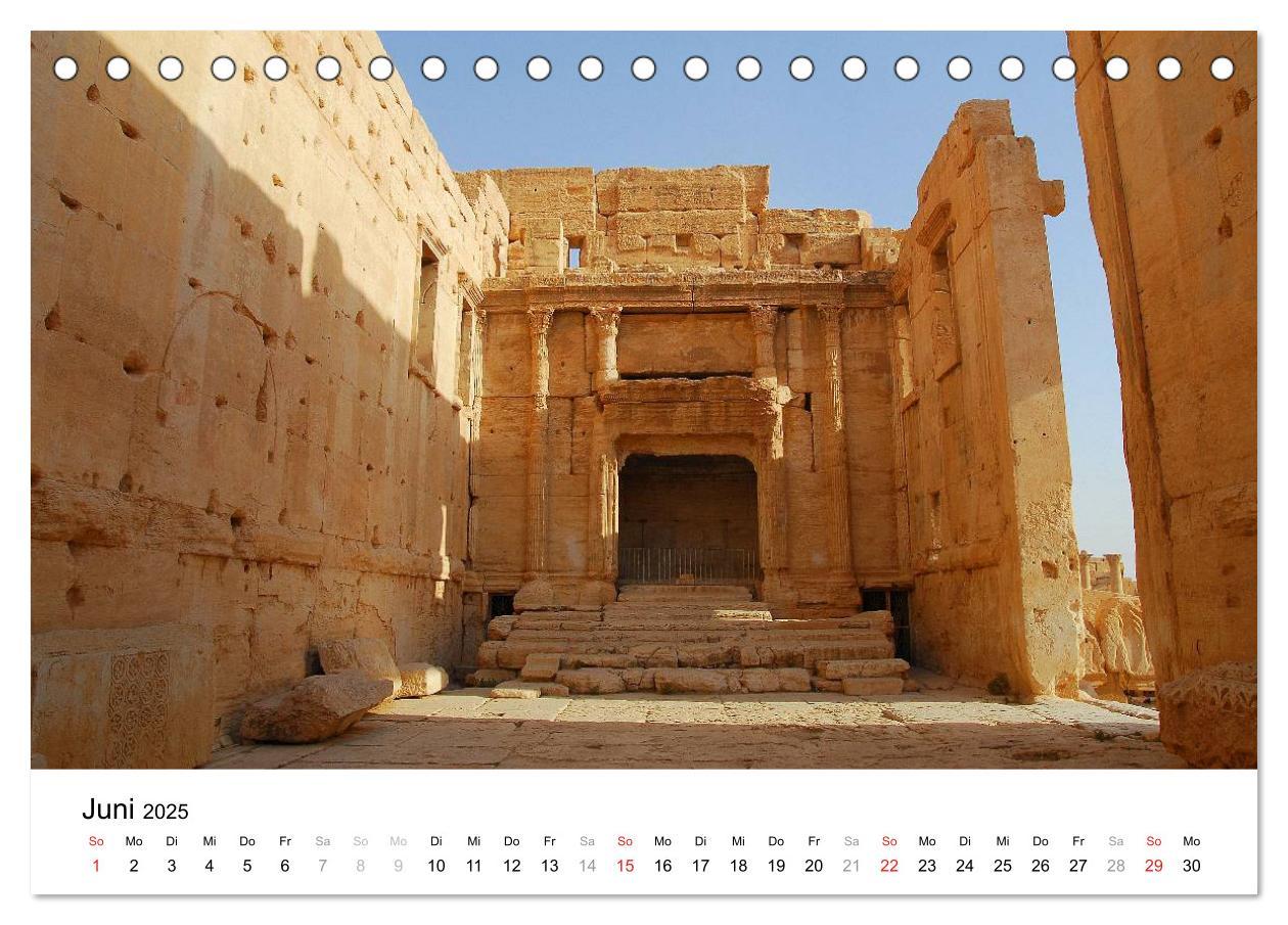 Bild: 9783435560431 | Syrien - verlorene Schätze (Tischkalender 2025 DIN A5 quer),...