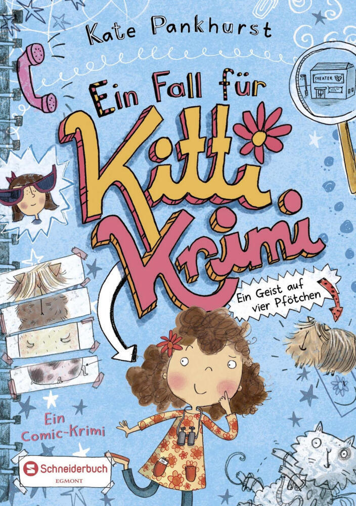 Cover: 9783505134180 | Ein Fall für Kitti Krimi - Ein Geist auf vier Pfötchen | Steinbrede