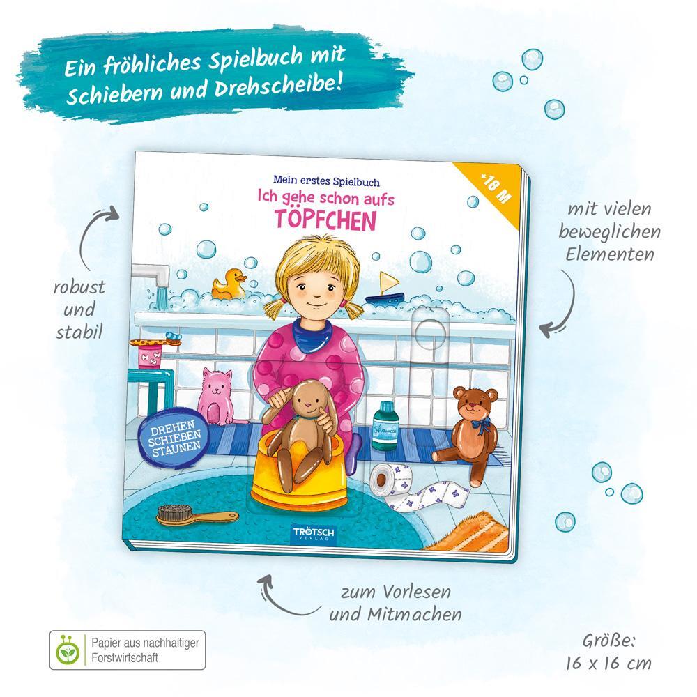 Bild: 9783965525436 | Trötsch Spielbuch Ich gehe schon aufs Töpfchen | KG | Buch | 10 S.