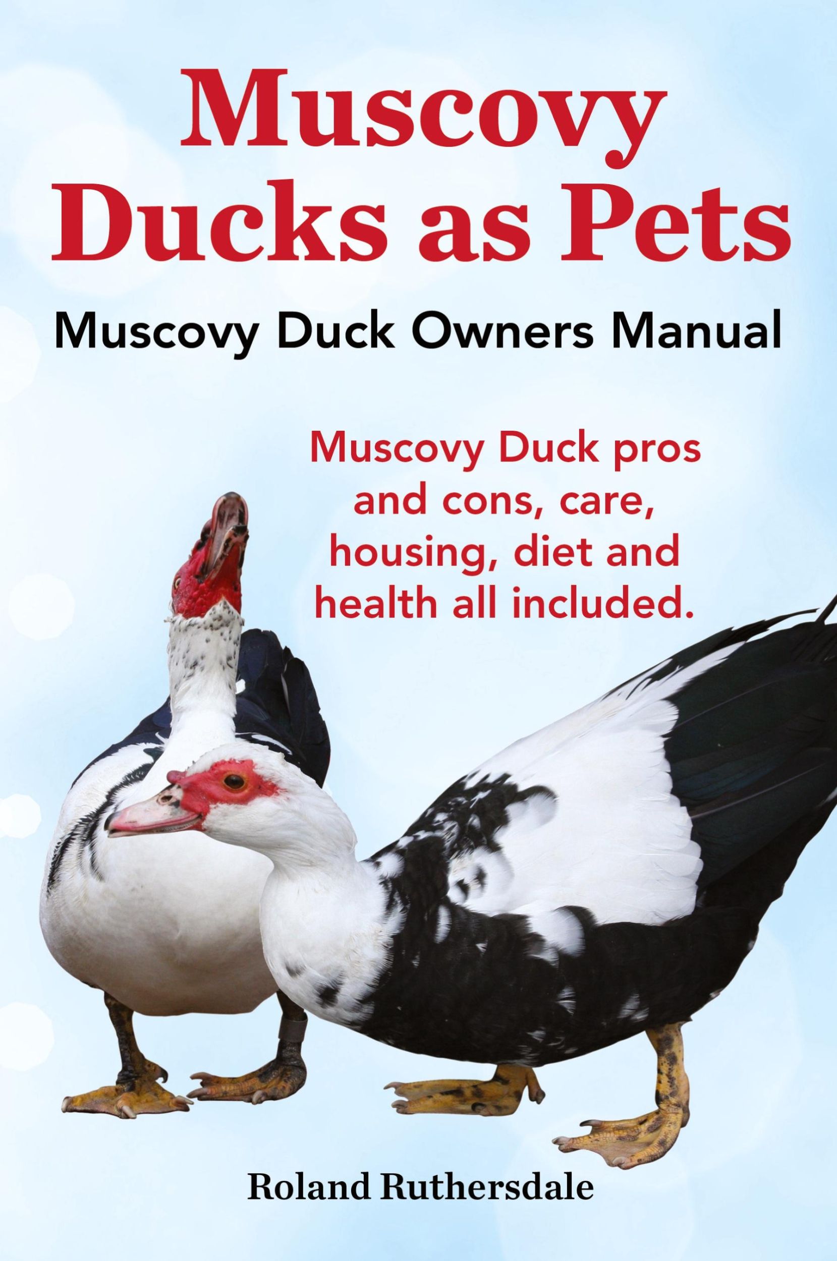 Cover: 9781910410097 | Muscovy Ducks as Pets. Muscovy Duck Owners Manual. Muscovy Duck...