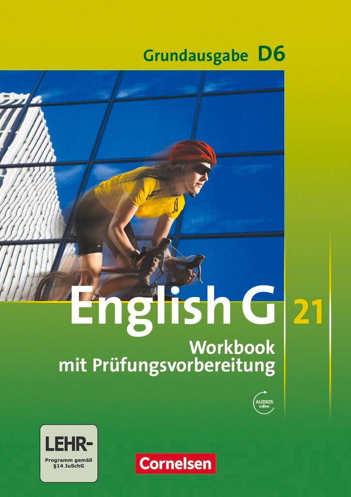 Cover: 9783060312535 | English G 21. Grundausgabe D 6. Workbook mit Audios online | Seidl