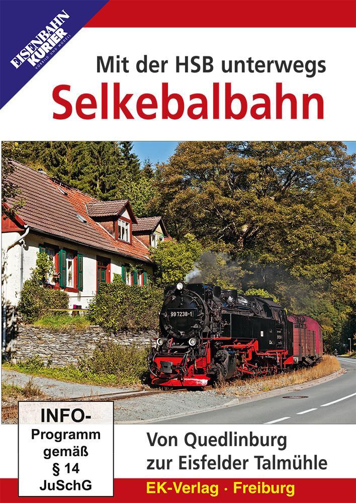 Cover: 4018876086260 | Mit der HSB unterwegs: Selketalbahn | DVD | 58 Min. | Deutsch | 2022