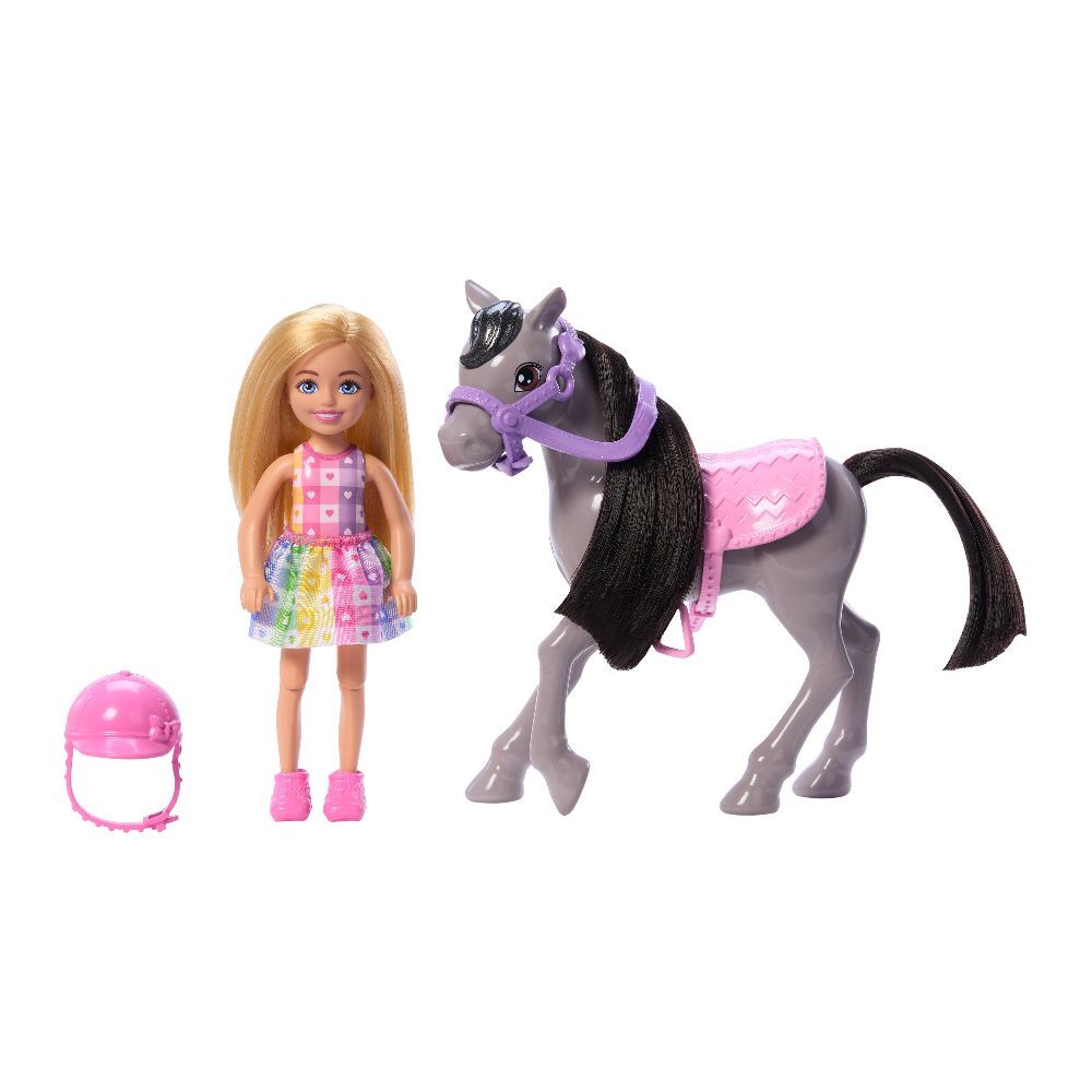 Bild: 194735192199 | New Chelsea &amp; Pony- Chelsea | Blister | HTK29 | Mattel