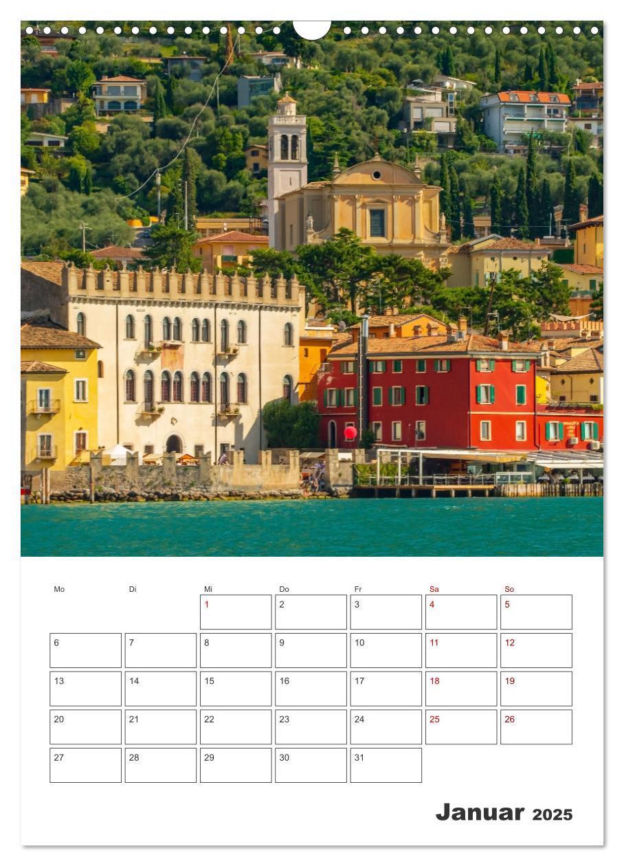 Bild: 9783435845705 | Malcesine am Gardasee - Impressionen (Wandkalender 2025 DIN A3...