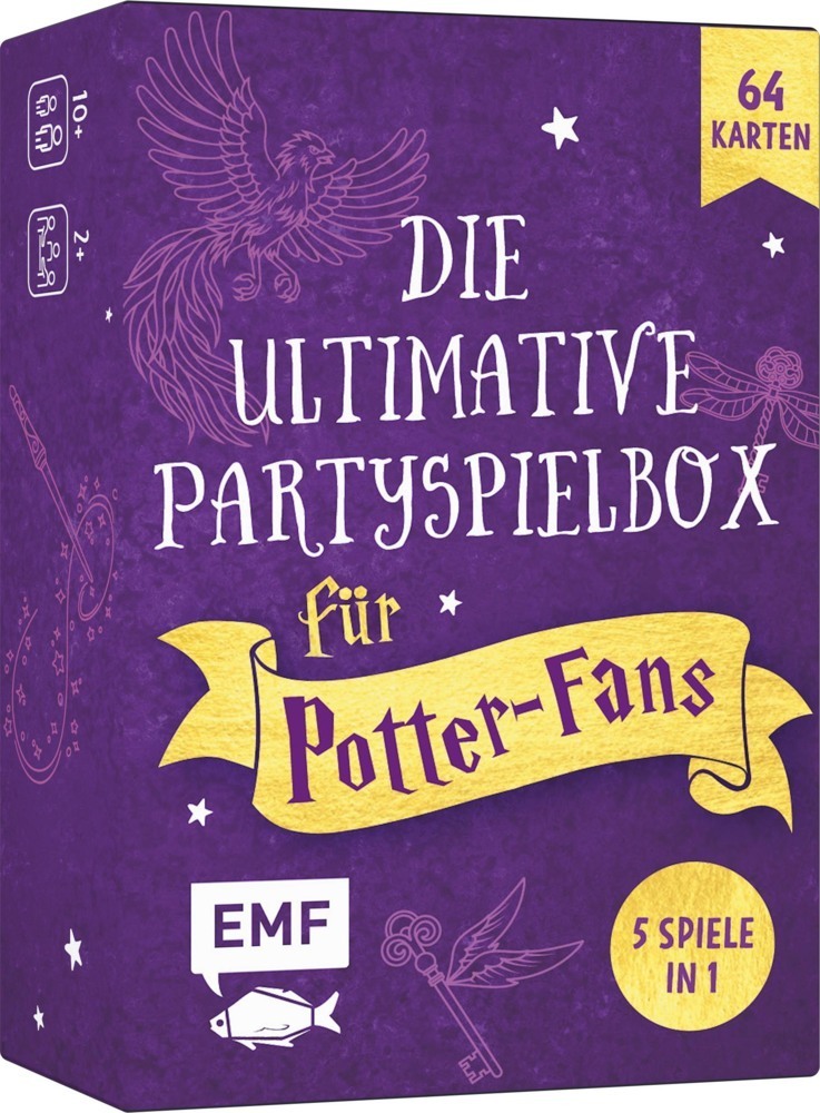 Cover: 4260478342552 | Kartenspiel: Die ultimative Partyspielbox für Harry Potter-Fans | 2024