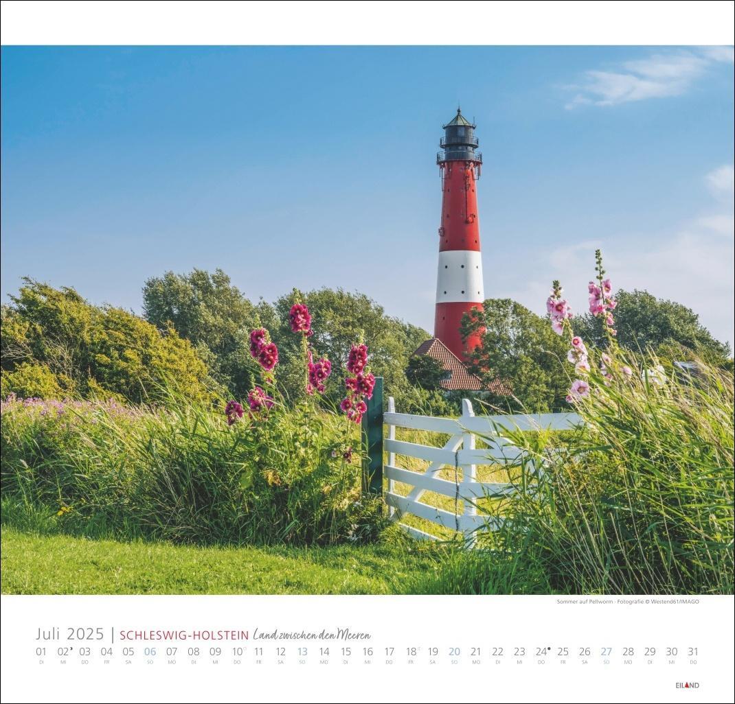 Bild: 9783964023117 | Schleswig-Holstein Edition Kalender 2025 - Land zwischen den Meeren