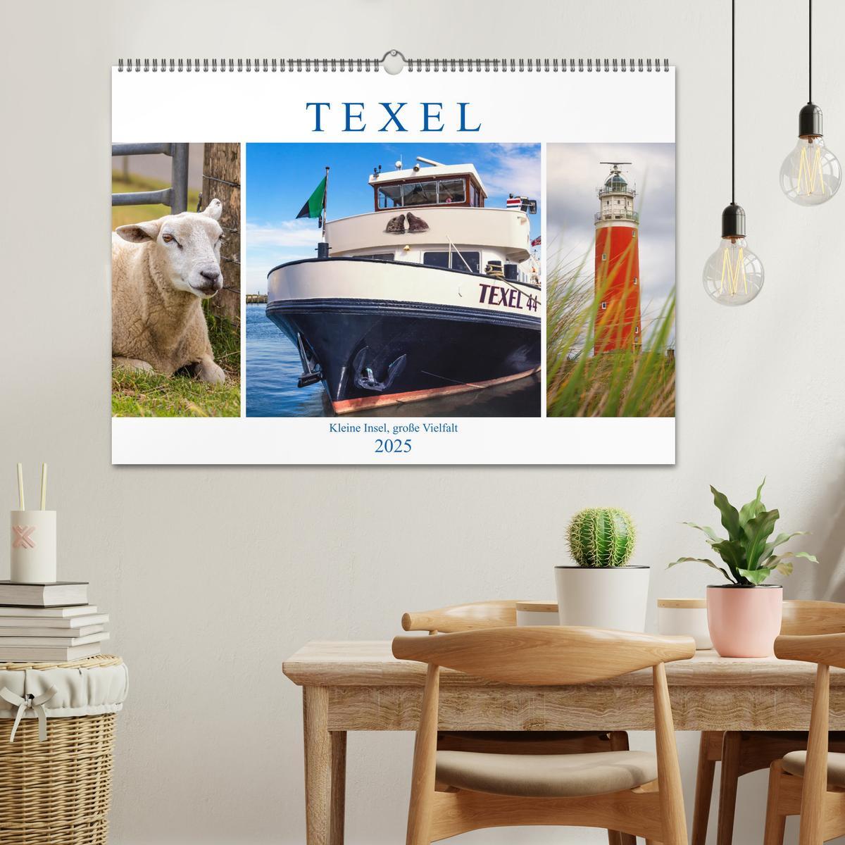 Bild: 9783435106264 | Texel - Kleine Insel, große Vielfalt (Wandkalender 2025 DIN A2...