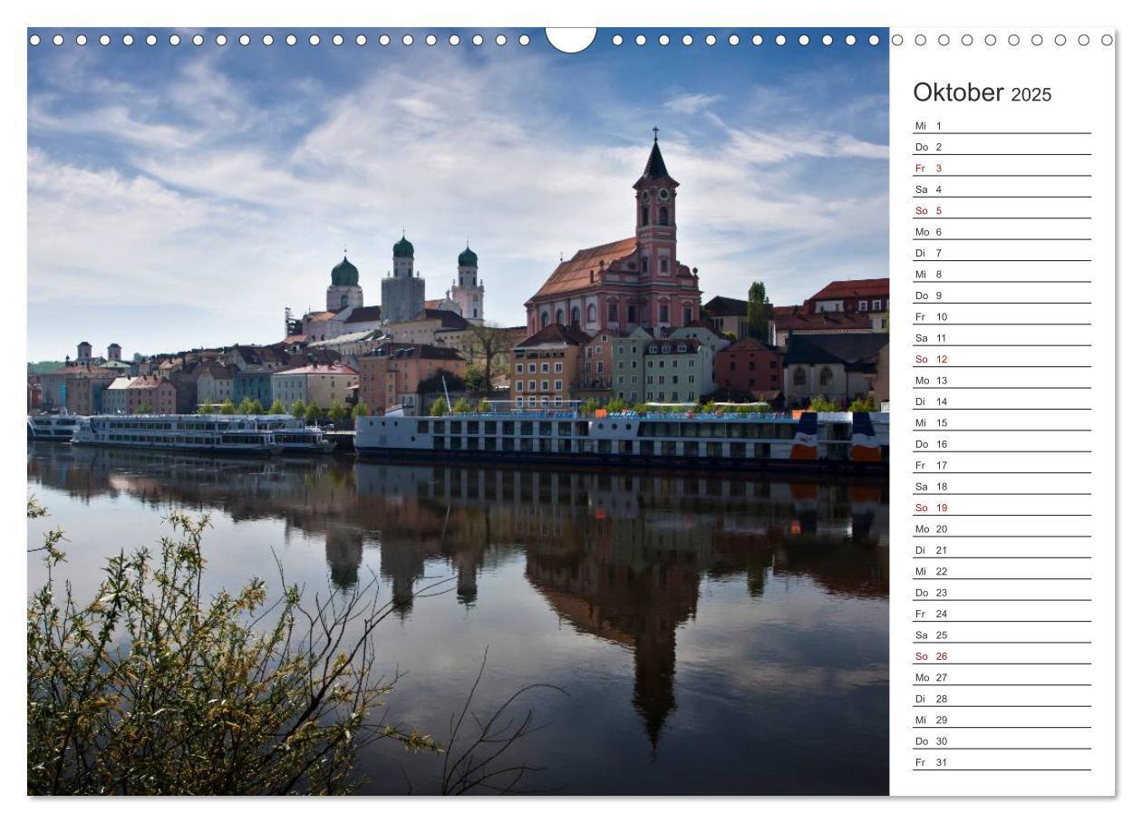 Bild: 9783435516865 | Pittoreskes Passau (Wandkalender 2025 DIN A3 quer), CALVENDO...