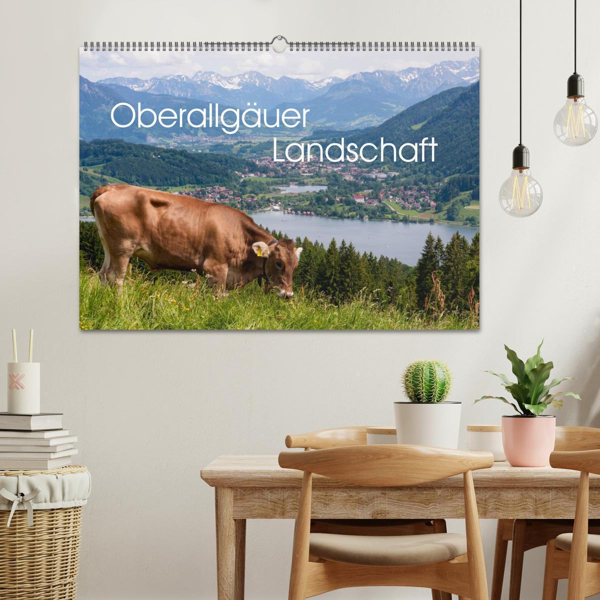 Bild: 9783435629565 | Oberallgäuer Landschaft (Wandkalender 2025 DIN A2 quer), CALVENDO...