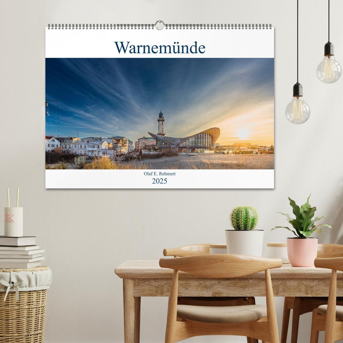 Bild: 9783435029082 | Warnemünde by Olaf Rehmert (Wandkalender 2025 DIN A2 quer),...