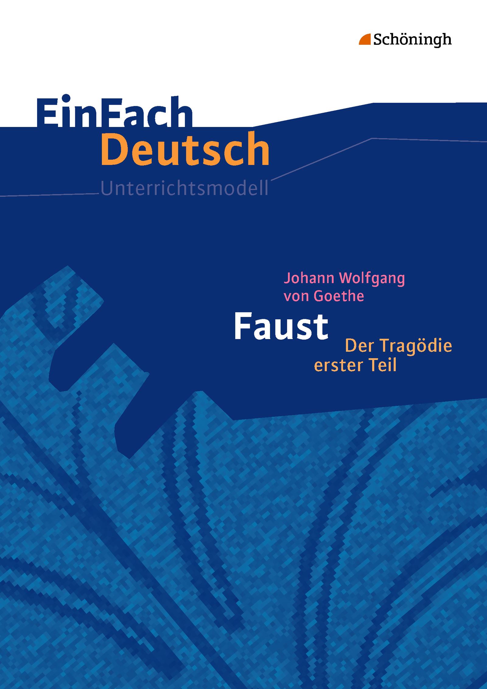 Cover: 9783140225922 | Johann Wolfgang von Goethe: Faust 1. EinFach Deutsch...