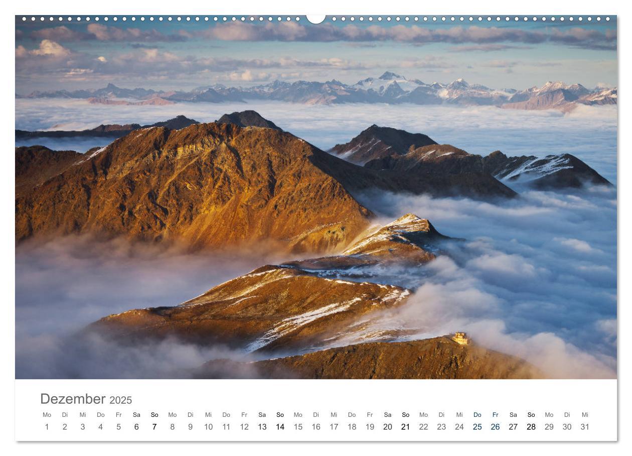 Bild: 9783435375769 | Die Schönheit der Alpen (Wandkalender 2025 DIN A2 quer), CALVENDO...