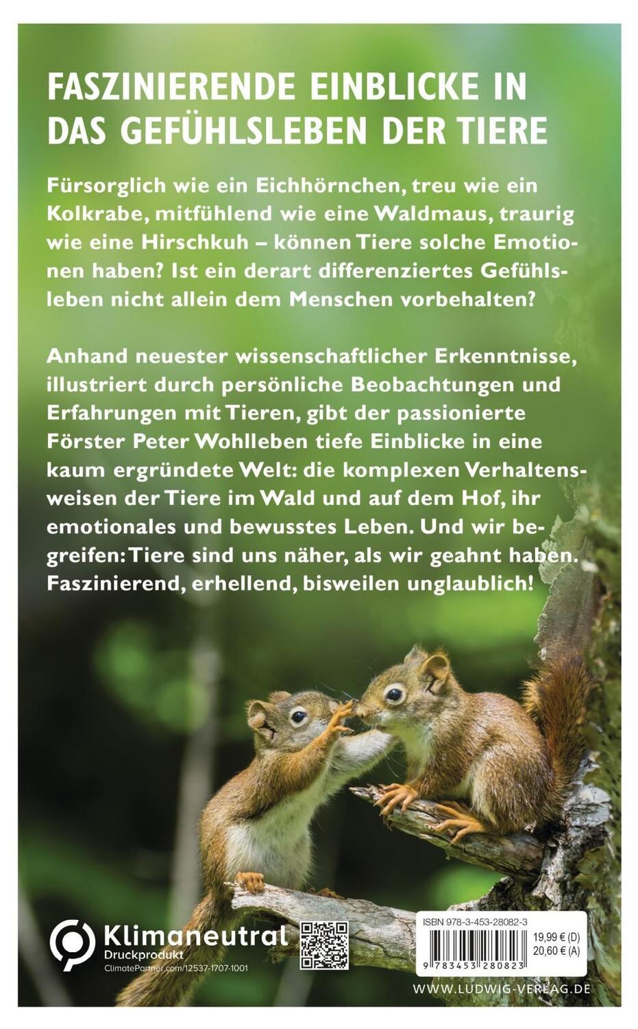 Bild: 9783453280823 | Das Seelenleben der Tiere | Peter Wohlleben | Buch | Deutsch | 2016