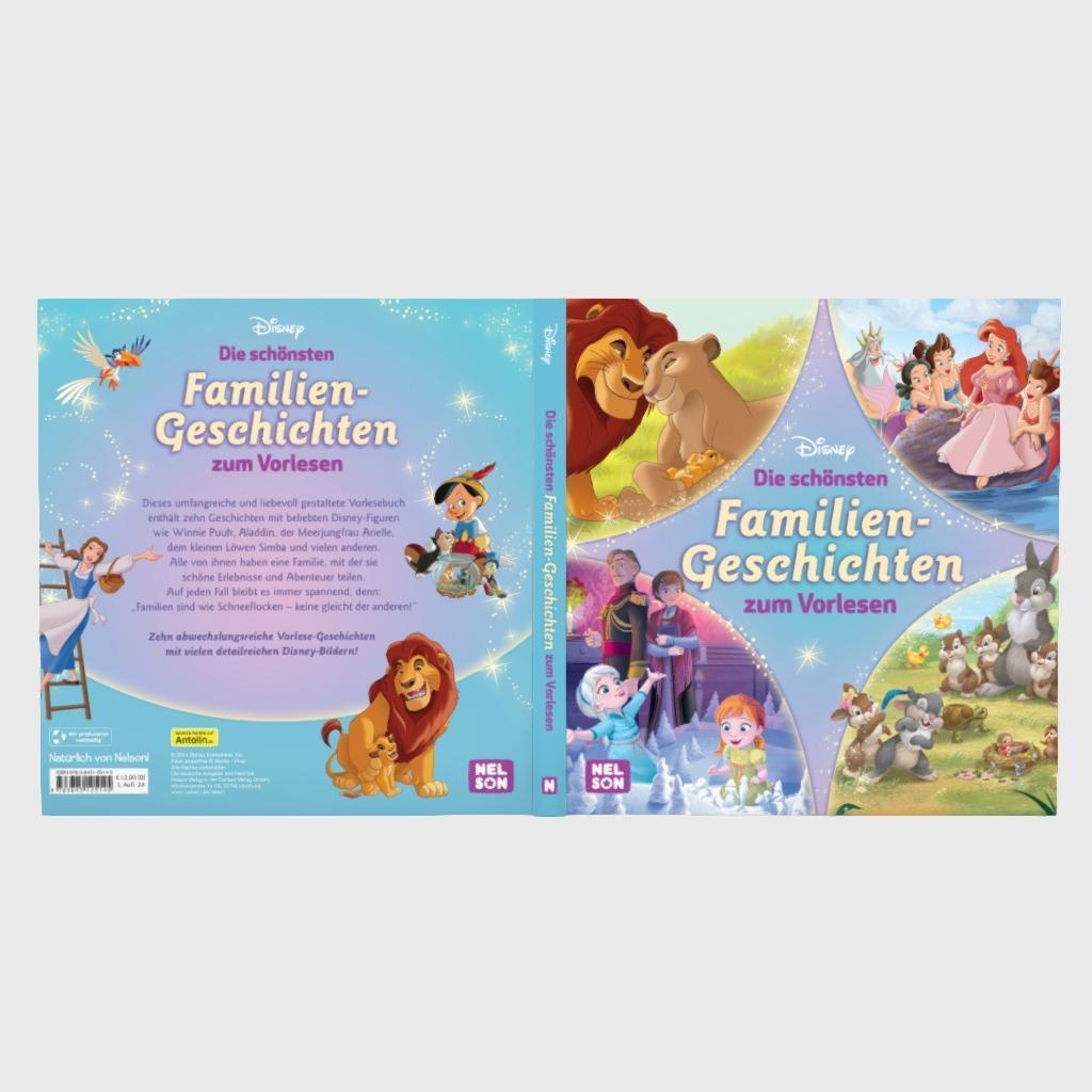 Bild: 9783845125145 | Disney Vorlesebuch: Die schönsten Familiengeschichten zum Vorlesen