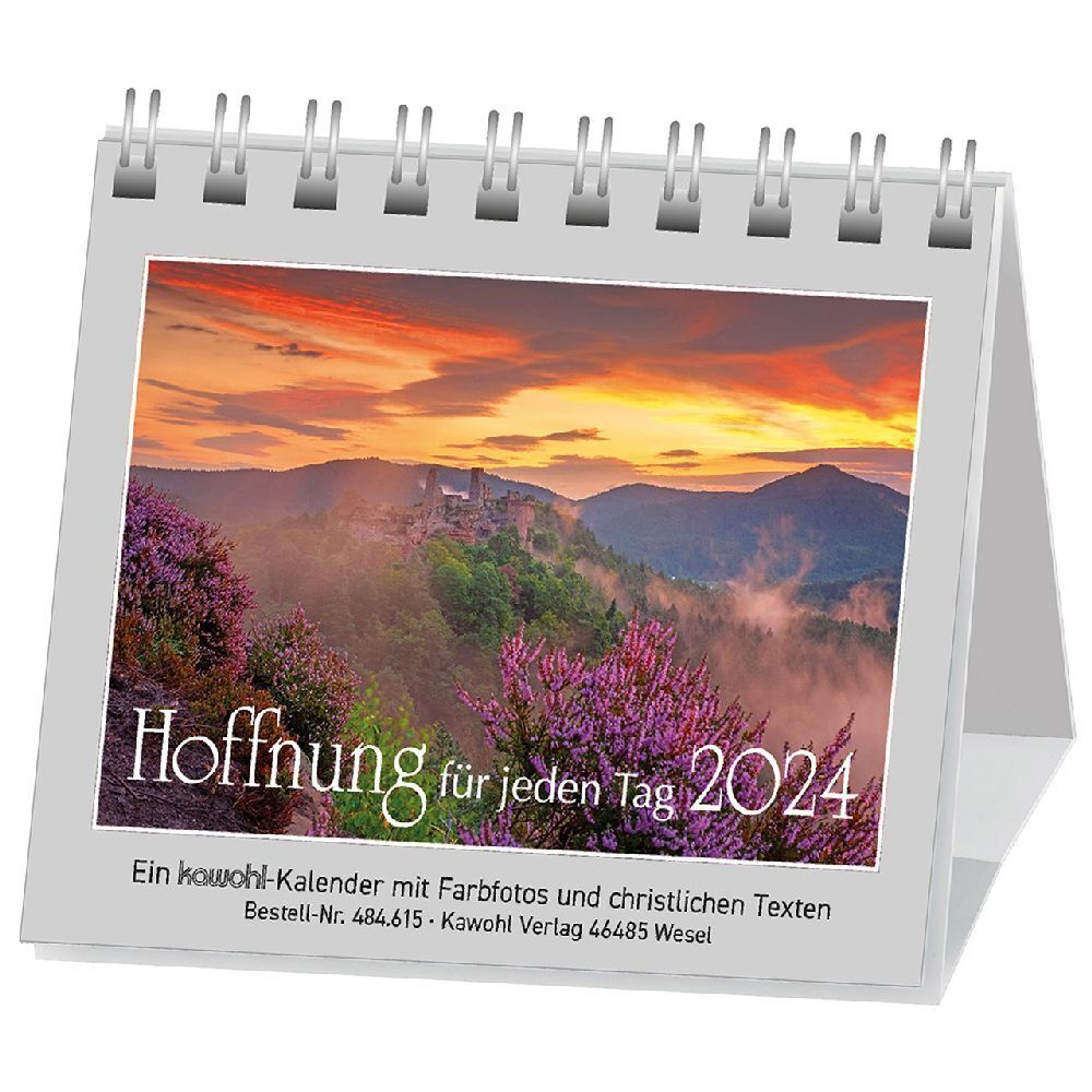 Cover: 9783754861547 | Hoffnung für jeden Tag 2024 | Kalender | Spiralbindung | Deutsch