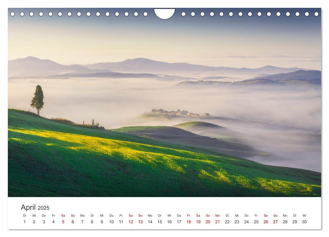 Bild: 9783383917950 | Traumziel Toskana (Wandkalender 2025 DIN A4 quer), CALVENDO...