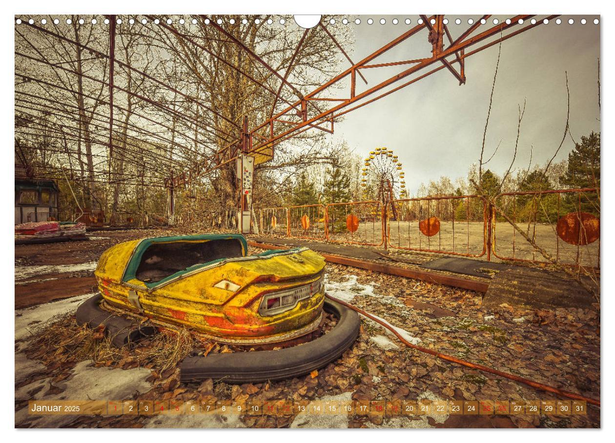 Bild: 9783435245253 | Tschernobyl - Die Sperrzone um das Atomkraftwerk (Wandkalender 2025...