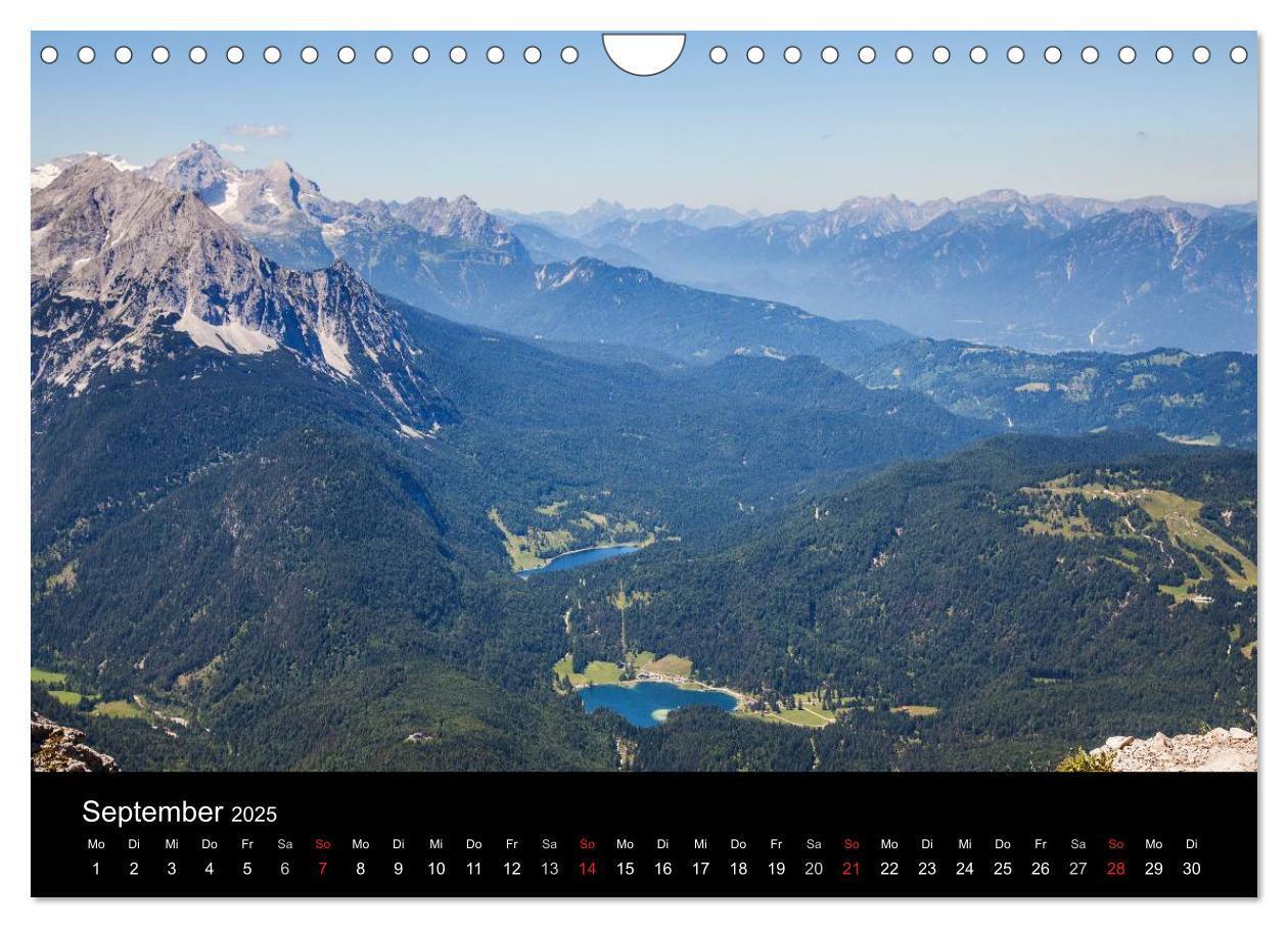 Bild: 9783435612178 | Bergblicke - Elmau (Wandkalender 2025 DIN A4 quer), CALVENDO...