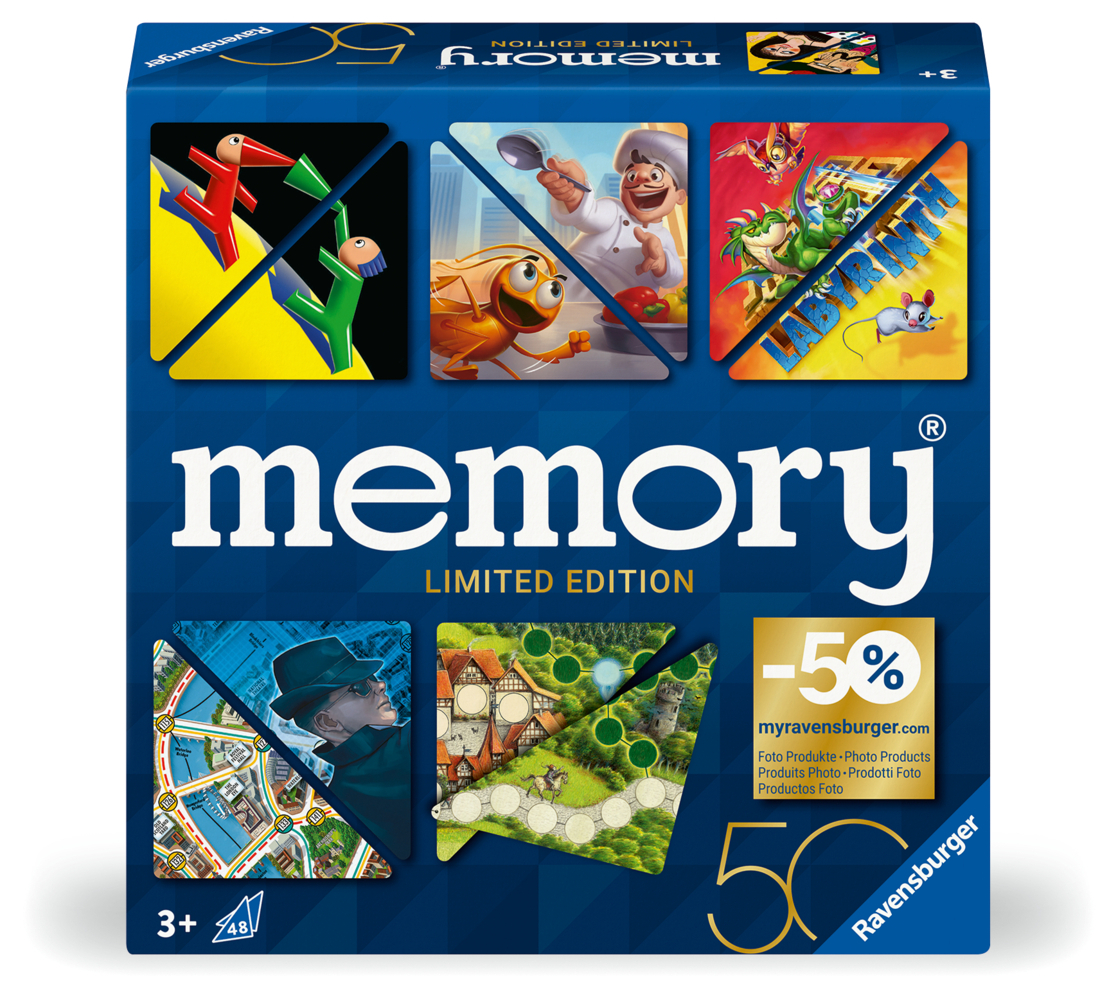 Cover: 4005556224630 | memory® 50 Jahre Blaues Dreieck | William H. Hurter | Spiel | Spiel