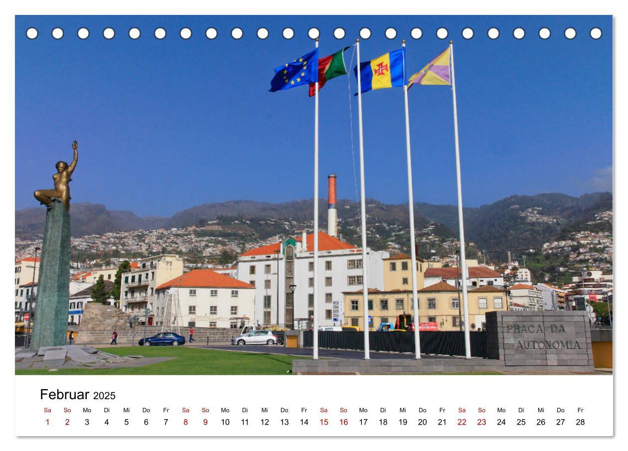 Bild: 9783435446728 | Funchal - Die Hauptstadt von Madeira (Tischkalender 2025 DIN A5...