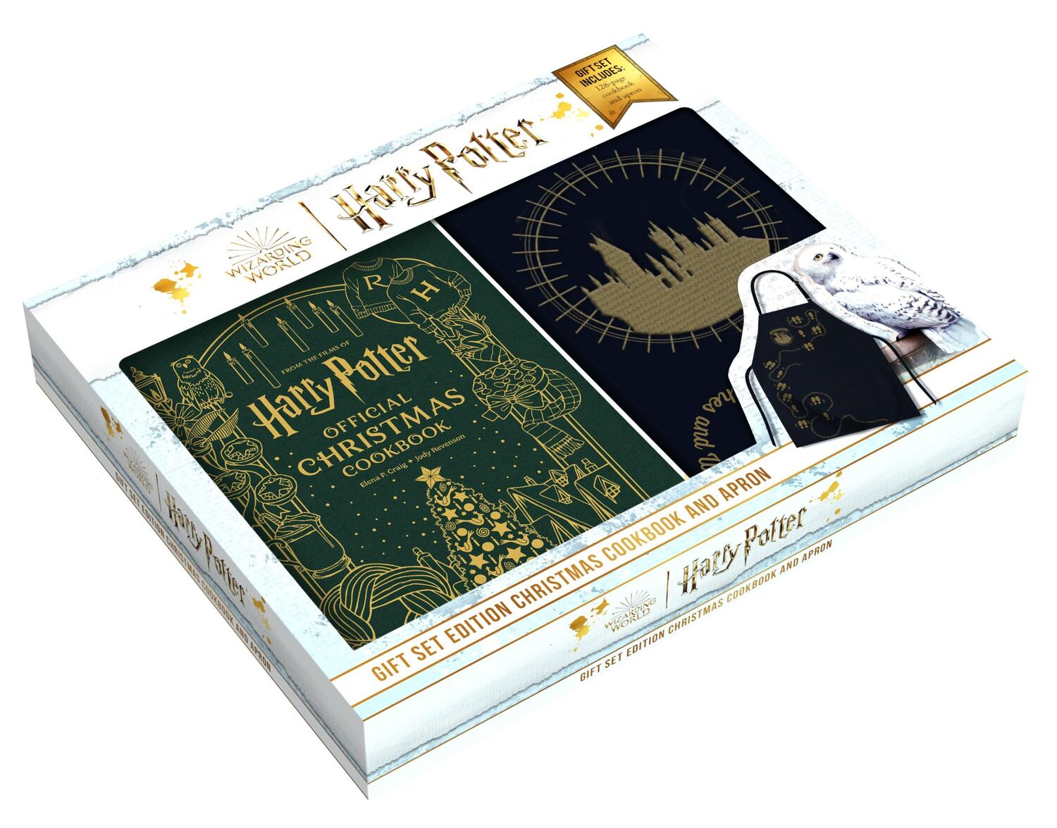 Cover: 9798886632842 | Harry Potter: Gift Set Edition Christmas Cookbook and Apron | Buch