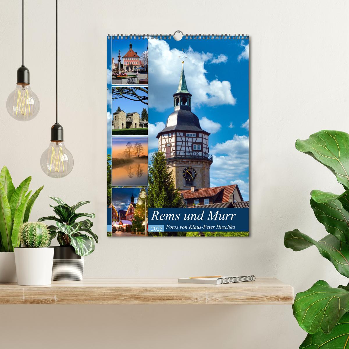 Bild: 9783435905348 | Rems und Murr (Wandkalender 2025 DIN A3 hoch), CALVENDO Monatskalender