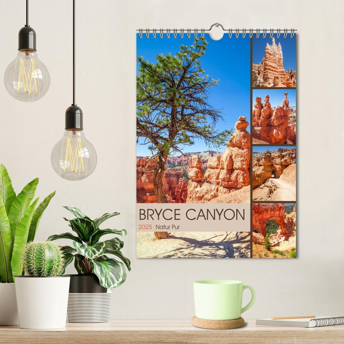 Bild: 9783435973507 | BRYCE CANYON Natur Pur (Wandkalender 2025 DIN A4 hoch), CALVENDO...