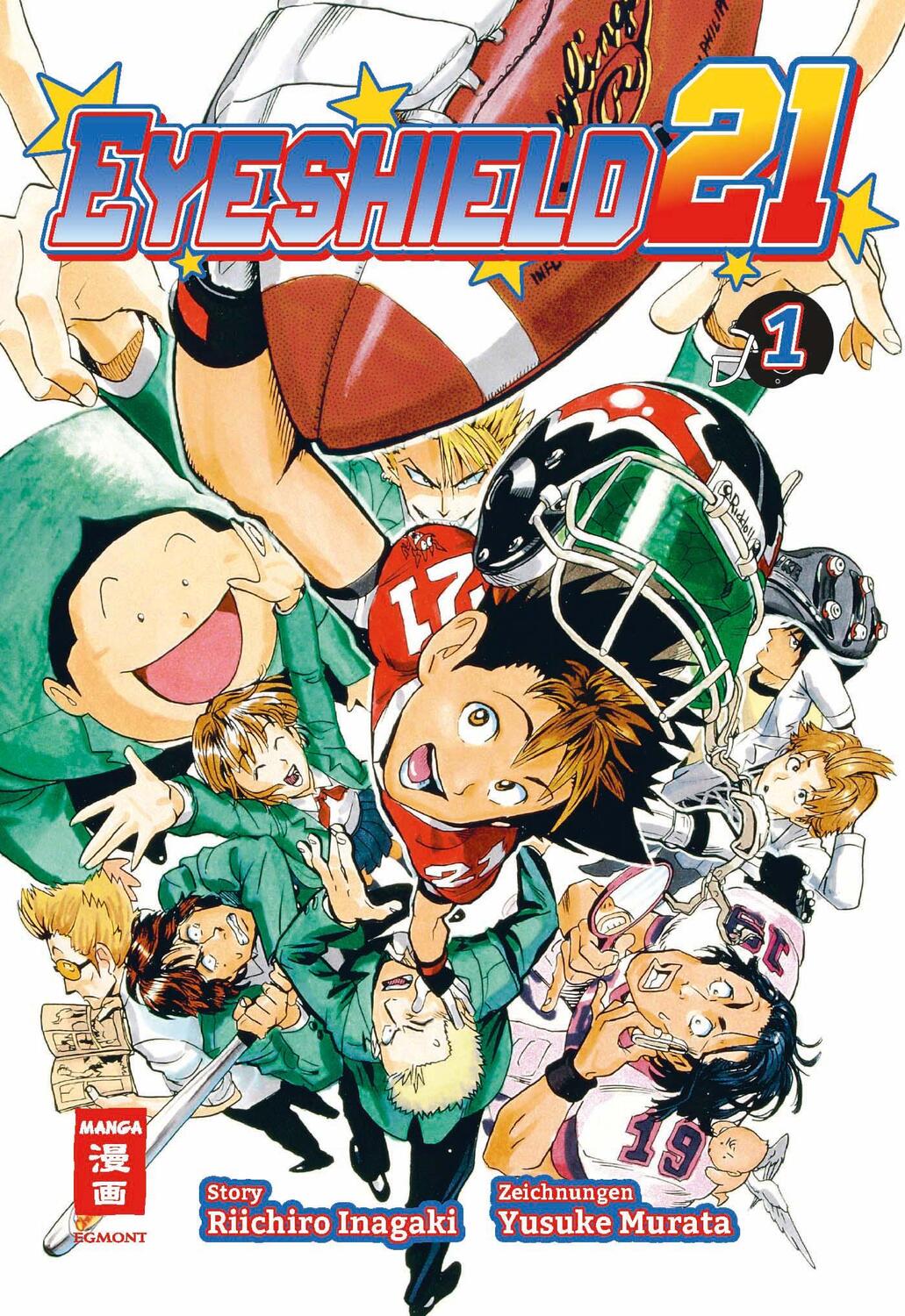 Cover: 9783755502074 | Eyeshield 21 01 | Riichiro Inagaki (u. a.) | Taschenbuch | 192 S.