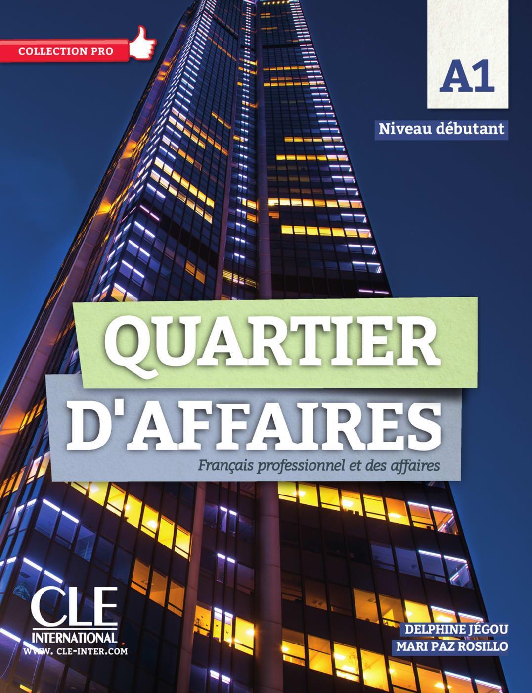 Cover: 9783125295919 | Quartier d'affaires débutant A1. Livre de l'étudiant avec DVD-ROM...