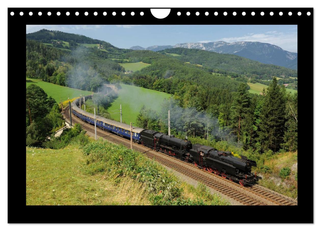 Bild: 9783435778881 | Eisenbahndampfromantik (Wandkalender 2025 DIN A4 quer), CALVENDO...