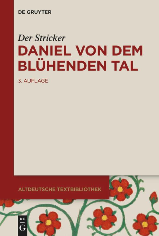 Cover: 9783110343281 | Daniel von dem Blühenden Tal | Der Stricker | Taschenbuch | XXVIII