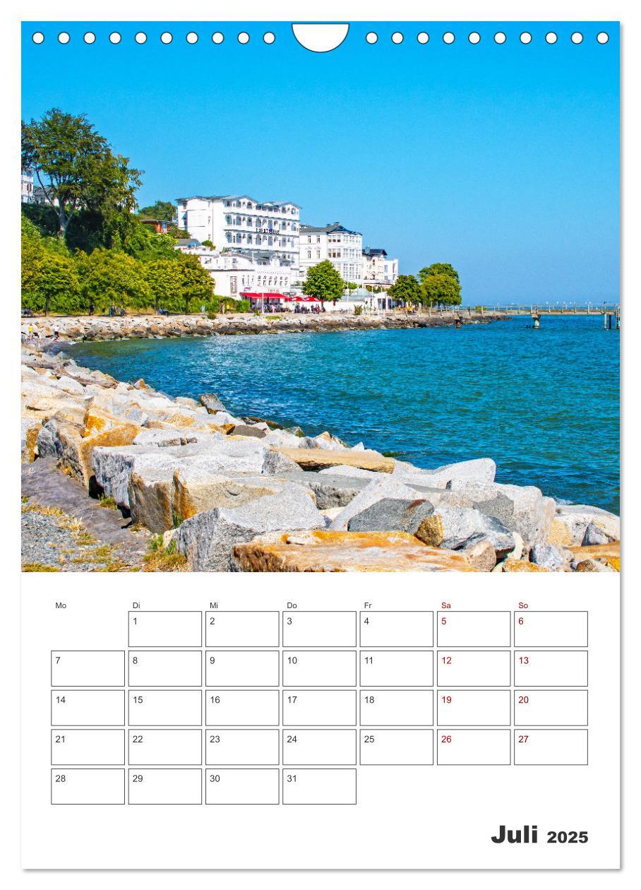 Bild: 9783435918003 | Rügen - Terminplaner (Wandkalender 2025 DIN A4 hoch), CALVENDO...