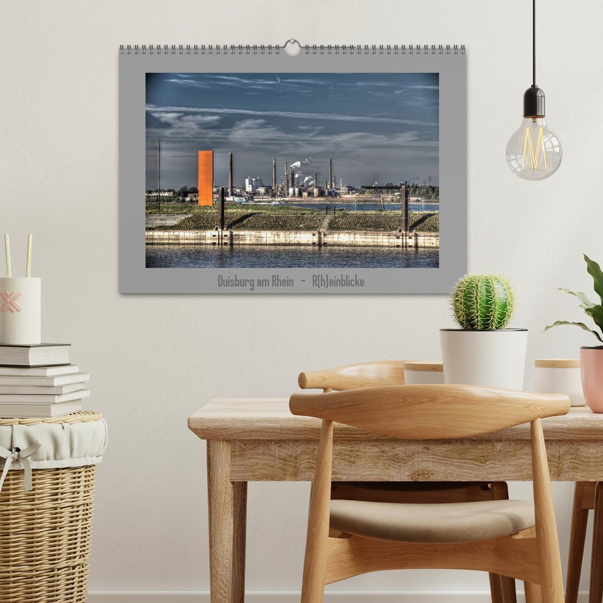 Bild: 9783435519088 | Duisburg am Rhein - R(h)einblicke (Wandkalender 2025 DIN A3 quer),...