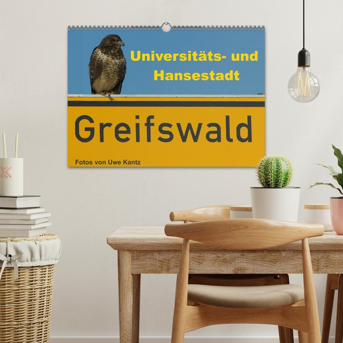 Bild: 9783435684687 | Univeritäts- und Hansestadt Greifswald (Wandkalender 2025 DIN A3...