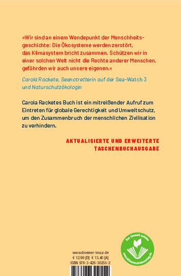 Rückseite: 9783426302552 | Handeln statt hoffen | Aufruf an die letzte Generation | Rackete