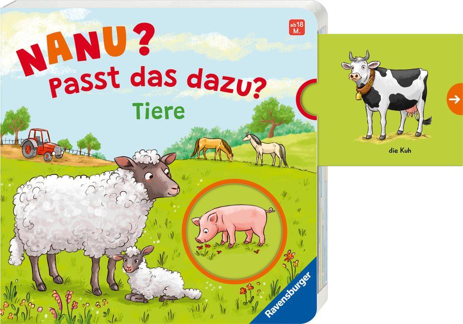 Bild: 9783473420261 | Nanu? Passt das dazu? Tiere | Bernd Penners | Buch | 12 S. | Deutsch