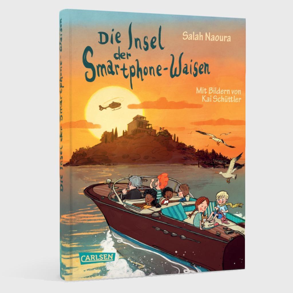 Bild: 9783551557773 | Die Smartphone-Waisen 2: Die Insel der Smartphone-Waisen | Naoura