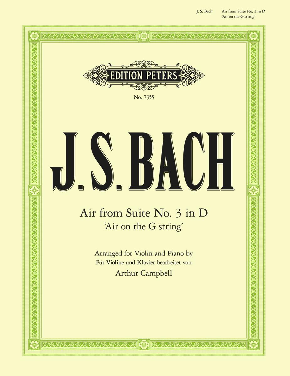 Cover: 9790577083063 | Air D-Dur | Johann Sebastian Bach (u. a.) | Broschüre | Buch | Deutsch