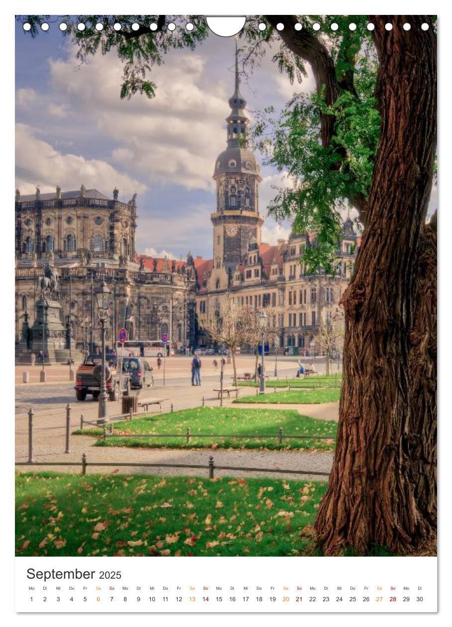 Bild: 9783435881833 | Highlights in Dresden (Wandkalender 2025 DIN A4 hoch), CALVENDO...