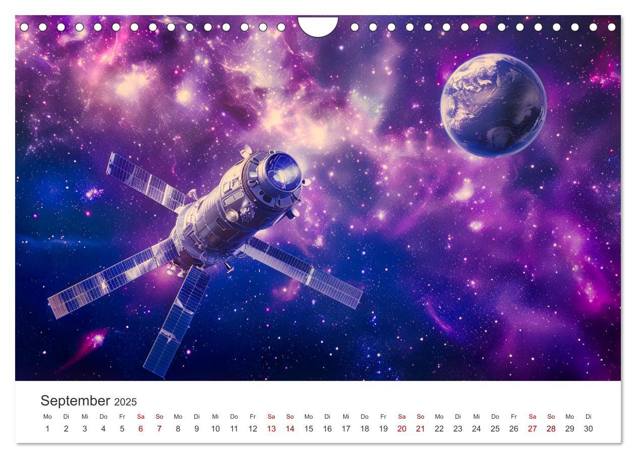 Bild: 9783383821011 | Sternenreisen - Ein kosmischer Kalender (Wandkalender 2025 DIN A4...