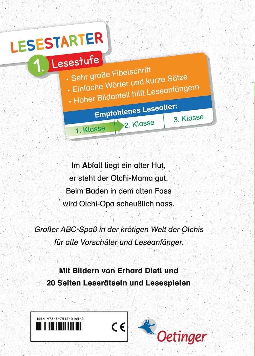 Rückseite: 9783751201452 | Das Olchi-ABC | Lesestarter. 1. Lesestufe | Erhard Dietl | Buch | 2020