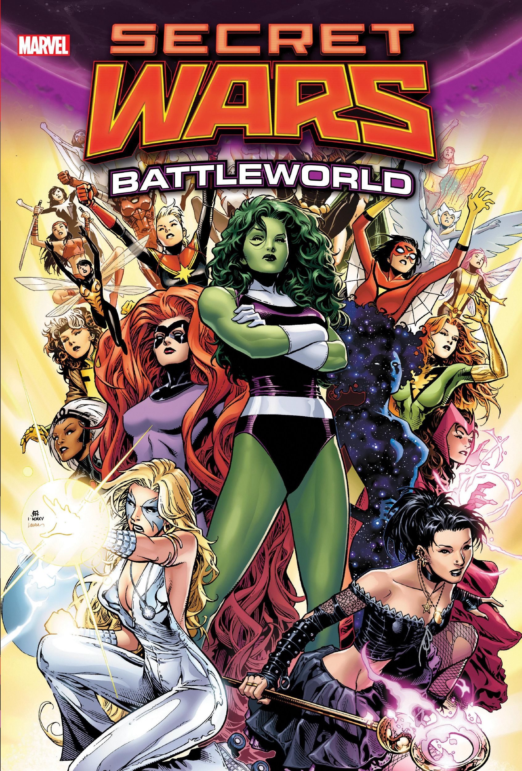 Cover: 9781302959685 | Secret Wars: Battleworld Omnibus Vol. 1 Jim Cheung Cover | Various