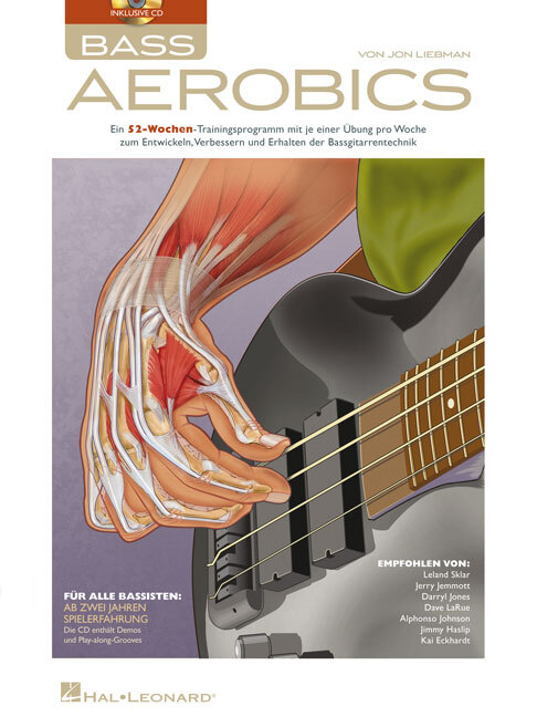 Cover: 9790035221594 | Bass Aerobics | Jon Liebman | Bass Builders | Buch + CD | 2012