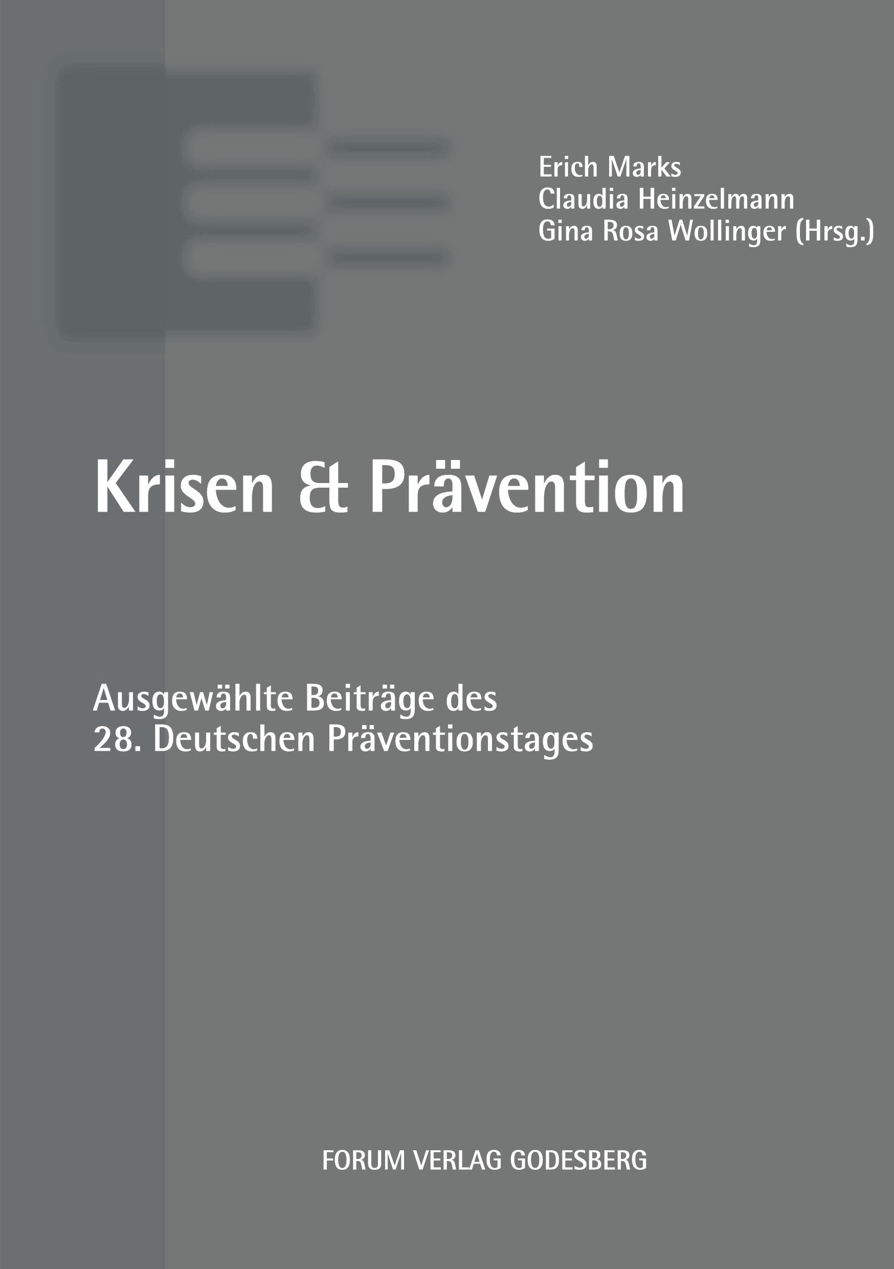 Cover: 9783964100498 | Krisen &amp; Prävention | Erich Marks (u. a.) | Taschenbuch | Deutsch